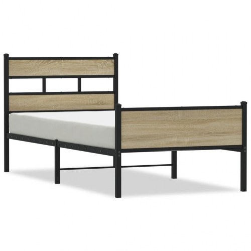 Sengeramme 107 x 203 cm uden madras - sonoma-eg