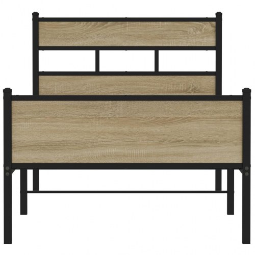 Sengeramme 107 x 203 cm uden madras - sonoma-eg