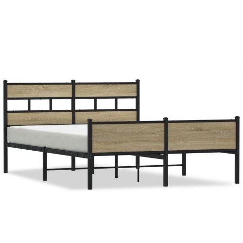 Sengeramme 140 x 190 cm uden madras - sonoma-eg