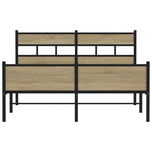 Sengeramme 140 x 190 cm uden madras - sonoma-eg