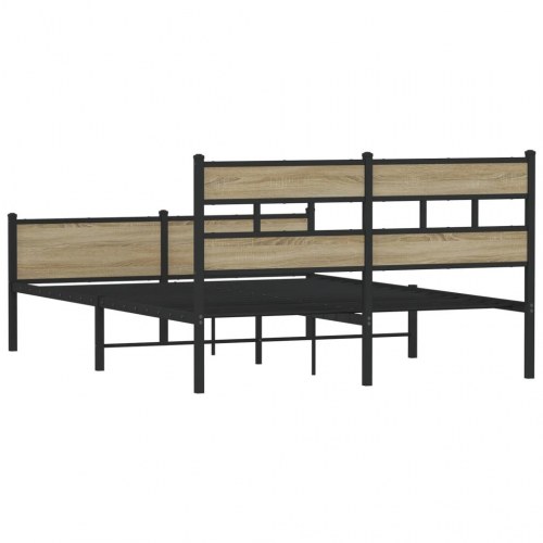 Sengeramme 150 x 200 cm uden madras - sonoma-eg
