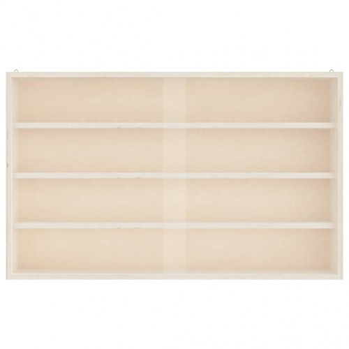 Samlermontre i træ med låger 60 x 8,5 x 37 cm