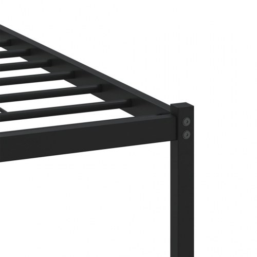 Sengeramme med sengegavl 140 x 200 cm - brunt eg