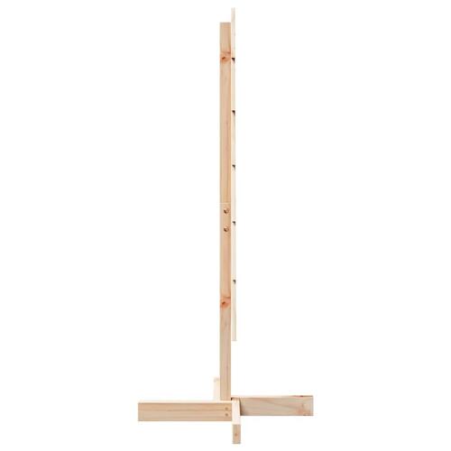 Dekorativt juletræ til pynt 110 cm massivt træ