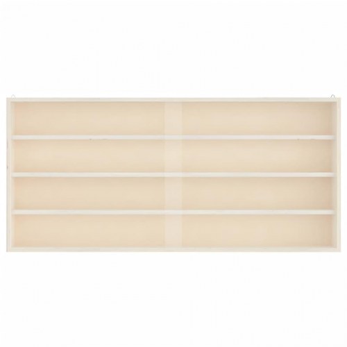 Samlermontre i træ med låger 80x8,5x37cm