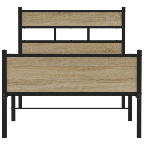 Sengeramme 100 x 200 cm uden madras - sonoma-eg
