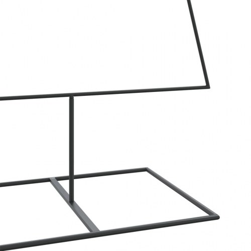 Dekorationstræ i metal 210 cm - sort