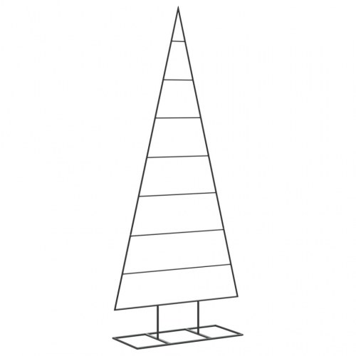 Juletræsstel i metal 150 cm - sort