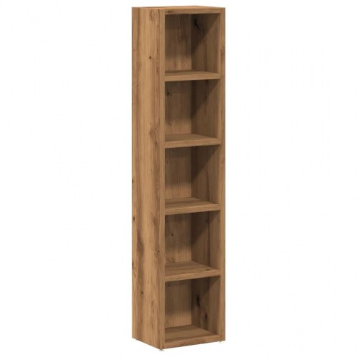 Smalle reoler 2 stk. - 21×16×93,5 cm i konstrueret træ, kunsteg