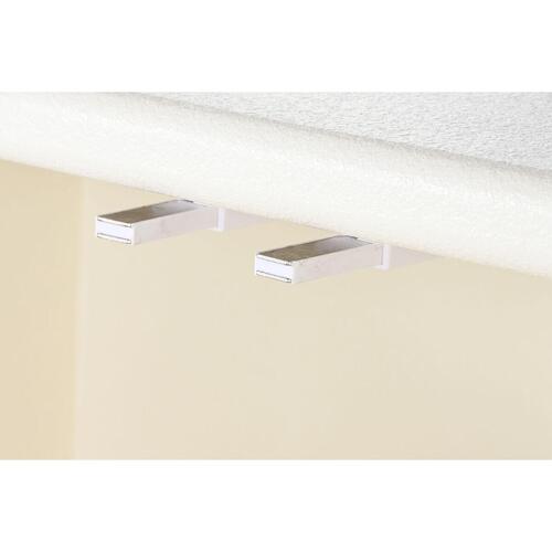 Kommode Hvid Træ MDF Moderne 80 x 37 x 85 cm 80 x 37 x 86 cm
