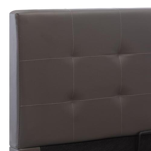 Sengeramme uden madras med hydraulisk opbevaring 180x200cm grå
