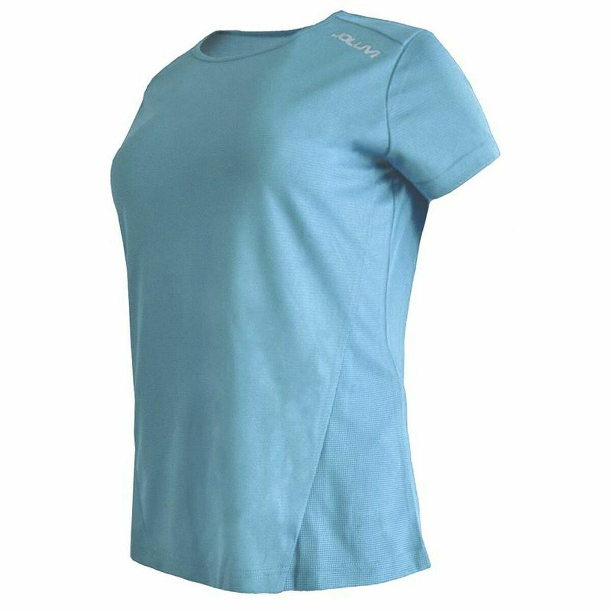 Kortærmet Sport T Shirt Joluvi Runplex W Lyseblå S