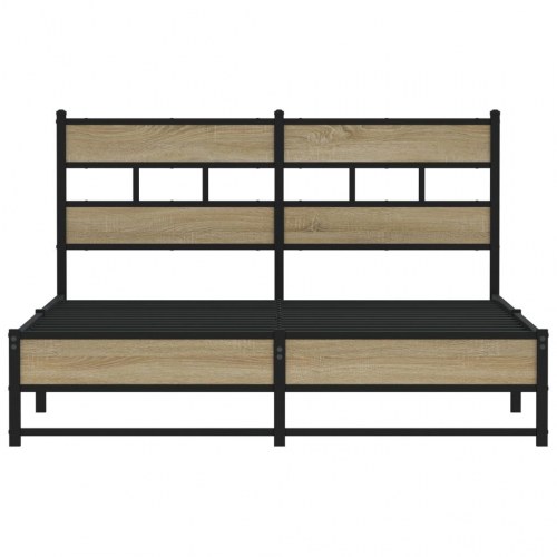 Sengeramme 135x190 cm uden madras - sonoma-eg