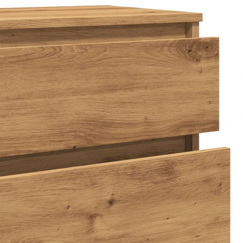 Kommode med 5 skuffer - 60×36×103 cm i kunsteg