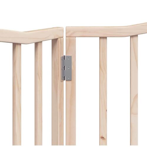 Hundelåge 2 paneler 160 cm poppeltræ