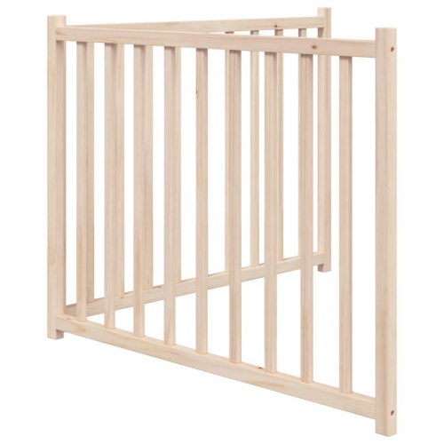 Hundelåge med 2 paneler - foldbar