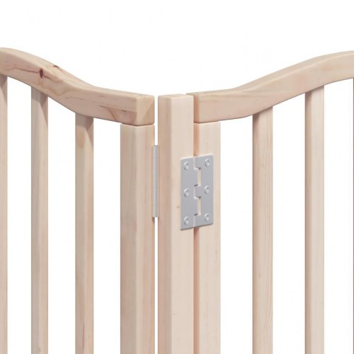 Hundelåge med dør 9 paneler - 450 cm