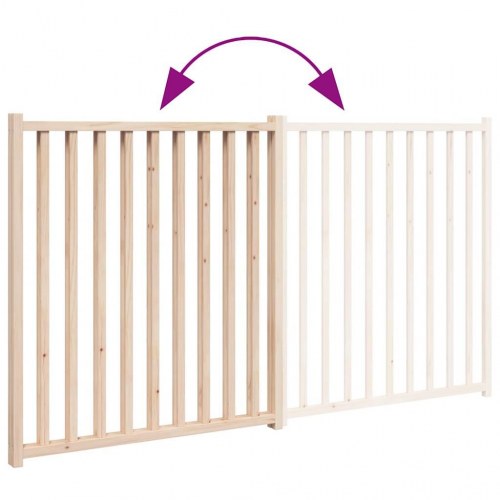 Hundelåge med 2 paneler - foldbar