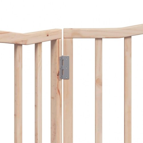Hundelåge 2 paneler 160 cm poppeltræ