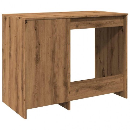 Skrivebord 100 × 50 × 76 cm i konstrueret træ - kunsteg