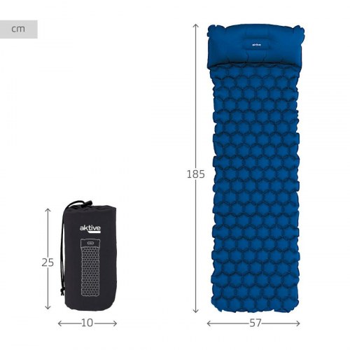 Aktive selvoppustelig liggeunderlag TPU, 185 × 57 × 1,5 cm