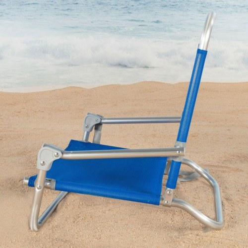 Aktive strandstol - lav campingstol, 46 × 49 × 44 cm