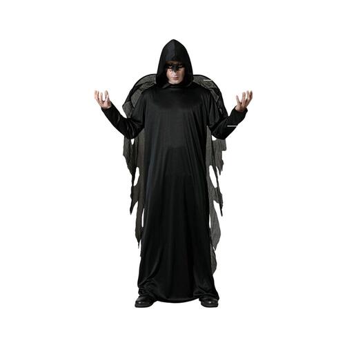 Kostume til voksne Sort engel M/L