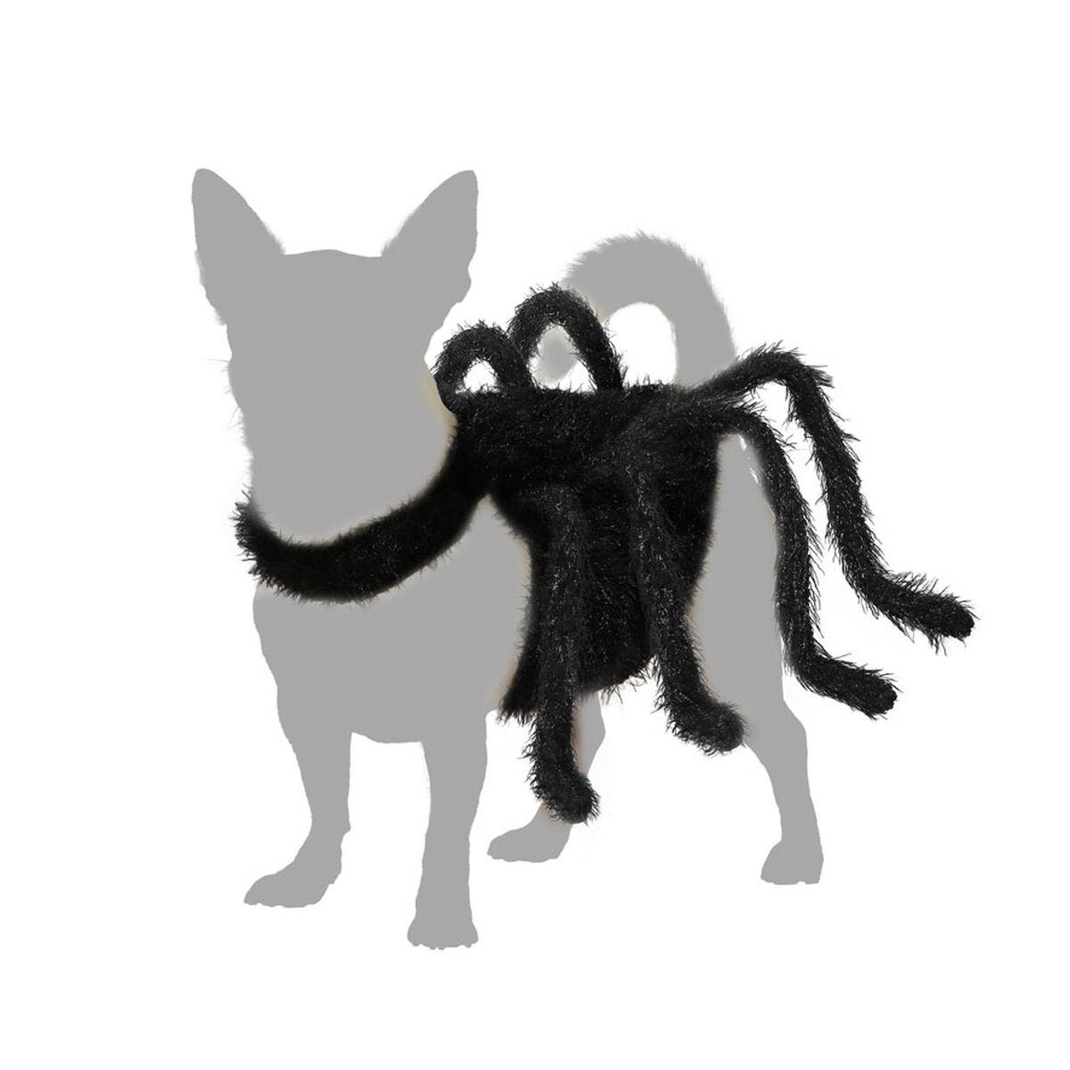 Hundedragt - Edderkop kostume til hund, størrelse S