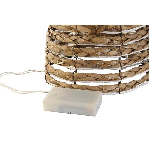 Julepynt Hvid Natur 20 x 20 x 80 cm (3 Dele)