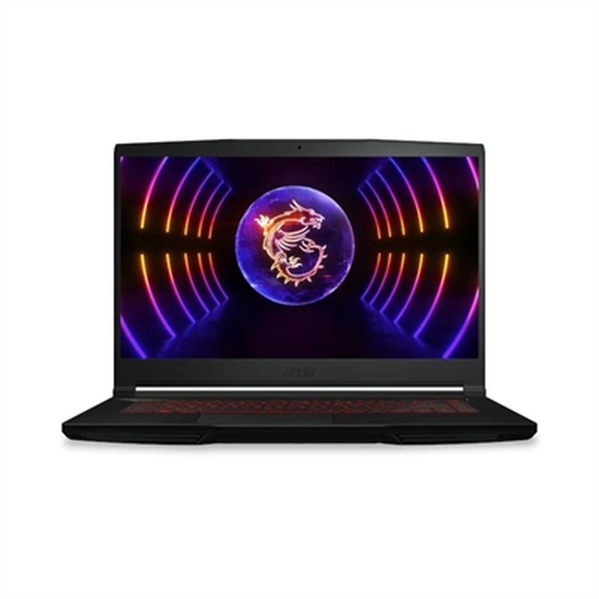 Bærbar MSI Thin GF63-009XES Bluetooth 5.2 15,6" 16 GB RAM 512 GB SSD Nvidia Geforce RTX 4050