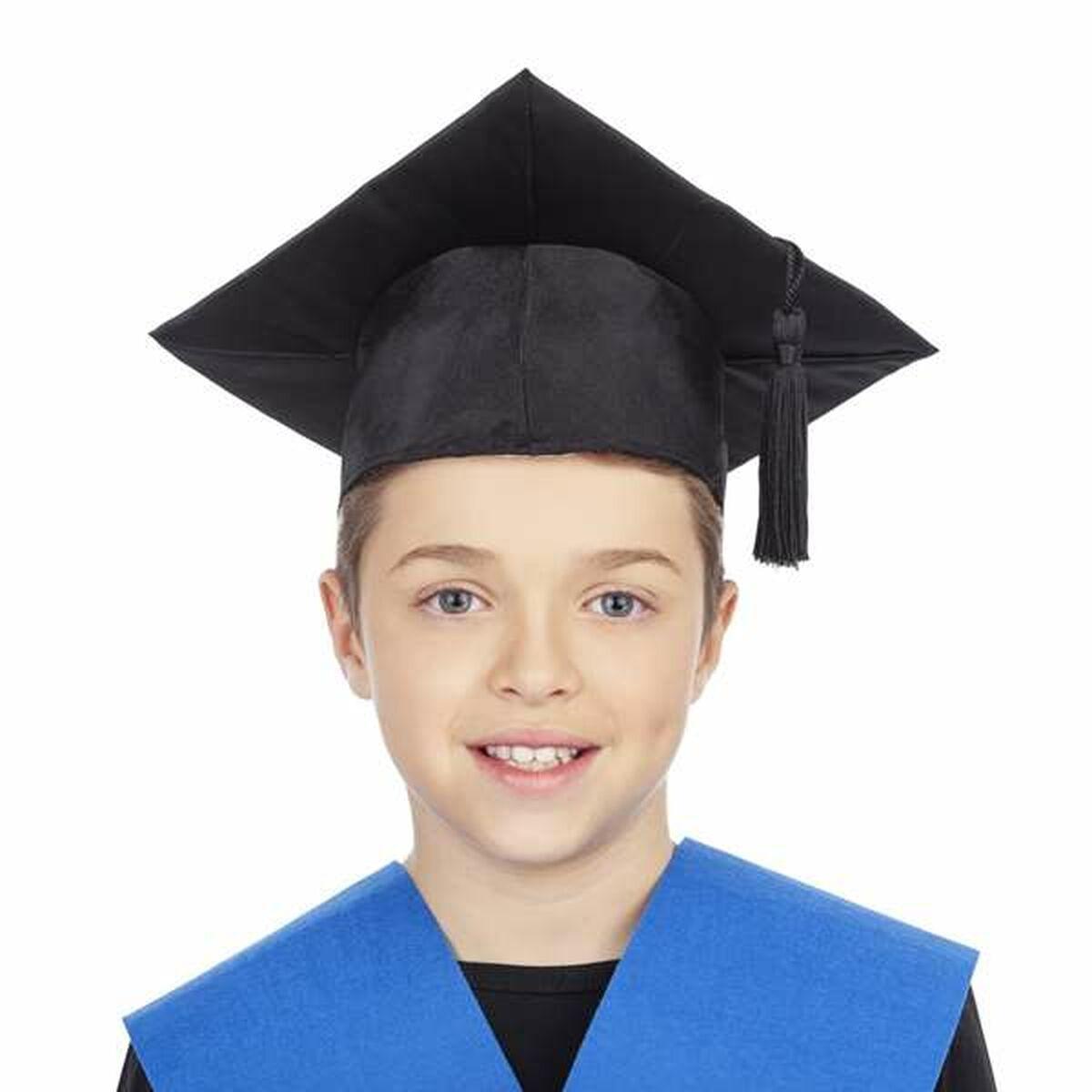 Dimissionshue til børn - multifarvet, str. S (ca. 57 cm)