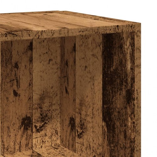 Sidebord/hjørneskab 33×33×34 cm i konstrueret træ - antik eg