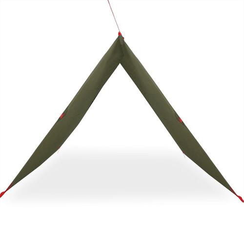 Tarp 306x306 cm vandafvisende olivengrøn