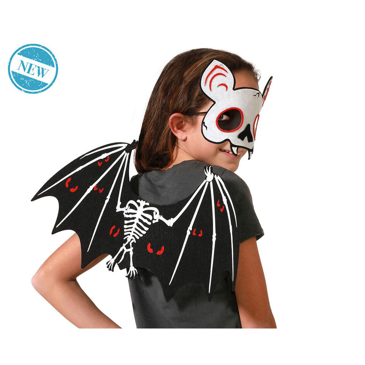 Halloween maske - Flagermus til børn