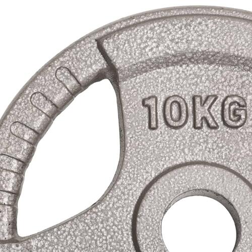 Olympiske vægtskiver 2 stk. 20 kg støbejern