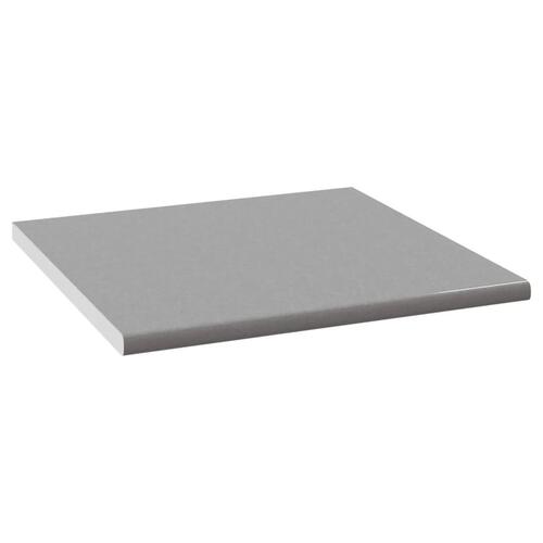 Køkkenbordplade 60x60x2,8 cm spånplade grå