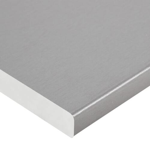 Køkkenbordplade 60x60x2,8 cm spånplade grå