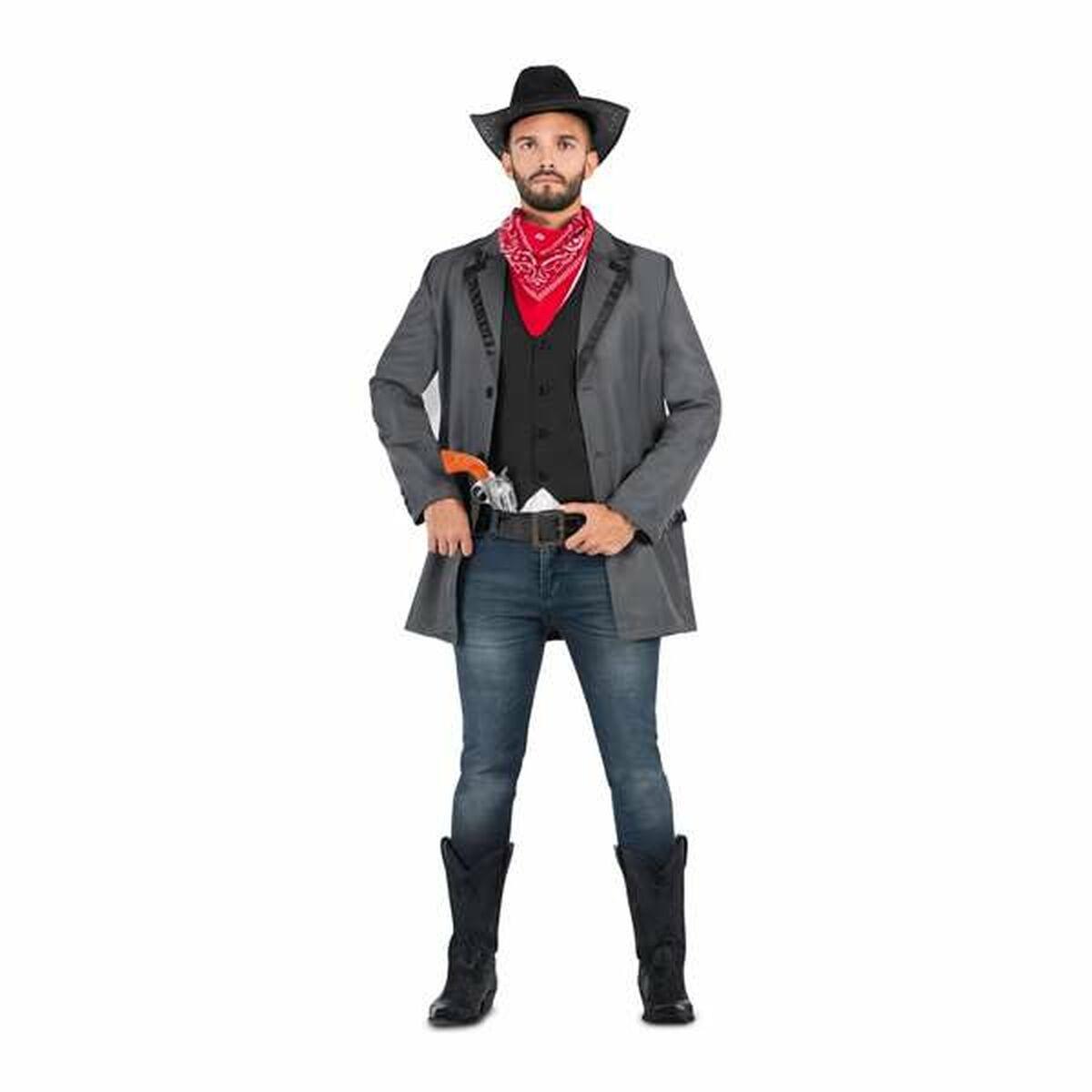 Kostume voksen cowboy Pistolmand - M