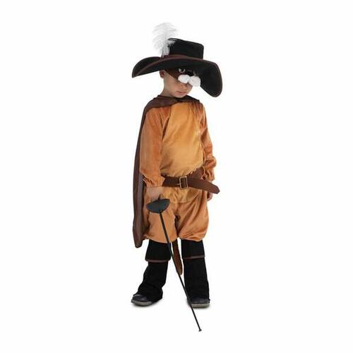 Kostume til børn Kat Støvler 5-6 år