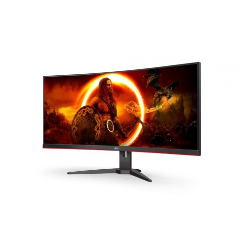 Gaming skærm AOC CU34G2XE/BK 34" buet UWQHD 144 Hz