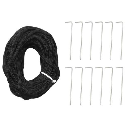 Julelys til flagstang 1534 LED'er 500 cm varmt hvidt lys