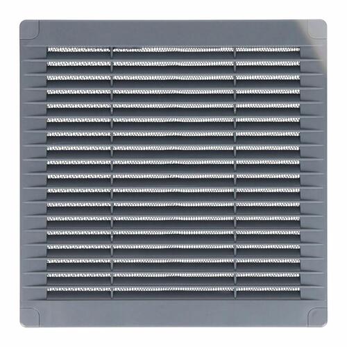 Ventilation gitter EDM 87703 Grå 15 x 15 cm
