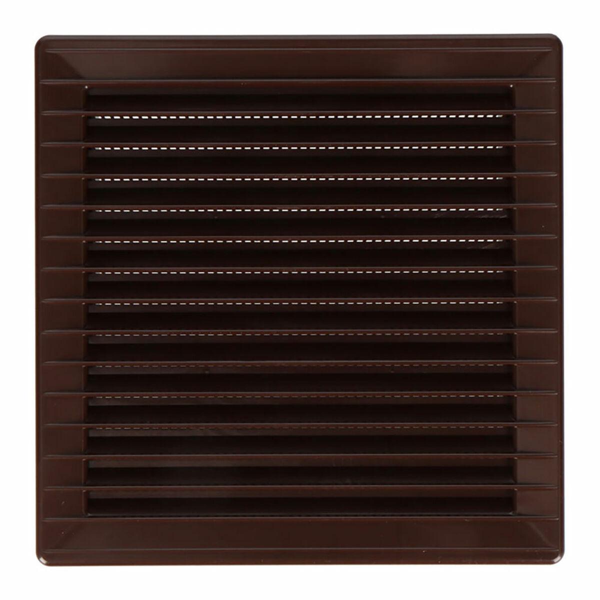 Ventilation Gitter Edm 87729 Brun 14 X 14 Cm
