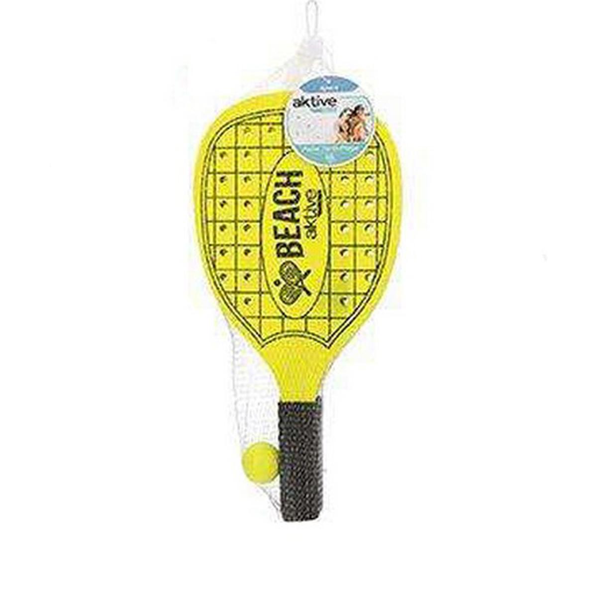 Strandtennis bat sæt Beach Aktive 20 × 40 × 0,7 cm