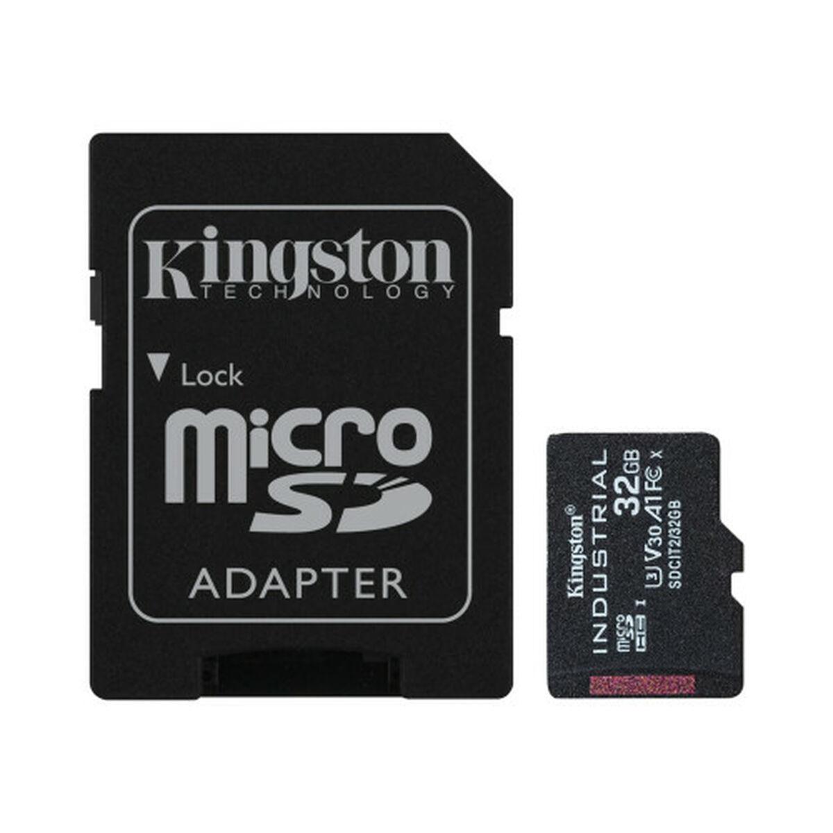 Mikro Sd Hukommelseskort Med Adapter Kingston Sdcit/32gb 32 Gb