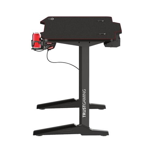 Skrivebord Trust GXT 1175 Imperius XL Sort Stål 140 x 66 cm Gaming