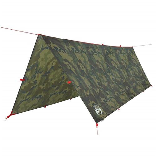 Tarp 406x306 cm vandafvisende camouflage