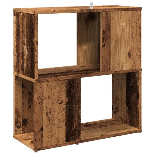 Bogreol 60×24×63 cm - konstrueret træ, antikt træ