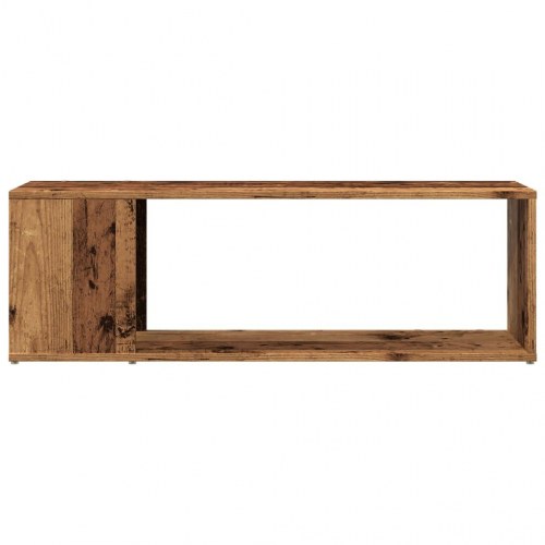 Tv-bord i konstrueret træ - 100×24×32 cm, antikt trælook