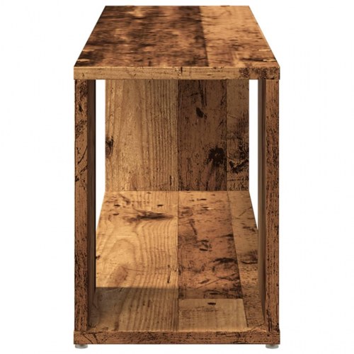 Tv-bord i konstrueret træ - 100×24×32 cm, antikt trælook